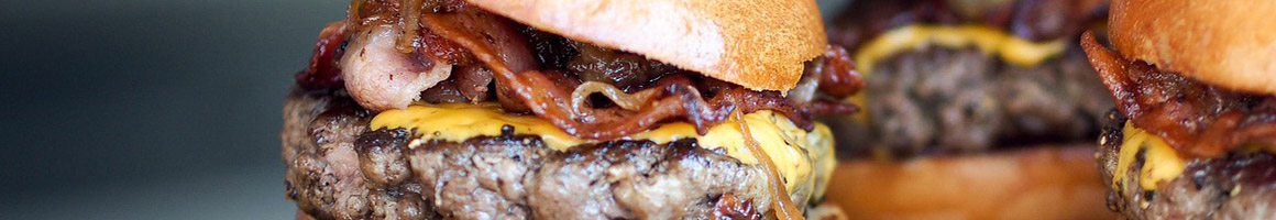 Eating Burger at Ole West Bean & Burger restaurant in Canton, TX.